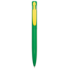 Harlequin Ballpen in green-and-yellow