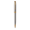 Sonnet Core Stainless Steel Ballpen in stainless-steel-and-gold
