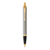 IM Ballpen in brushed-metal-and-gold