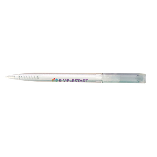 Frosted Espace Ballpen in trans-clear