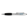 Curvy Stylus Ballpen in silver-and-black