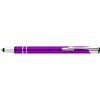 Electra Touch Ballpen (Full Colour Print) (White Only) in purple