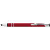 Electra Touch Ballpen (Full Colour Print) (White Only) in red