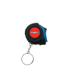 1m Tape Measure Keyring in Blue