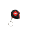 1m Tape Measure Keyring in Red