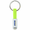 2-in-1 Keyring Charging Cable in Green