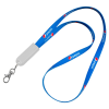 3-in-1 Charging Cable Lanyard in White