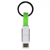 4-in-1 Keyring Charging Cable in Green