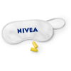 Eye Mask with Ear Plugs Set in White