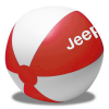 Inflatable Beach Ball in Red