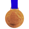 Metal Relief Medal in Bronze