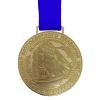 Metal Relief Medal in Gold