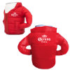 Puffer Jacket Can Cooler in Red