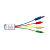 PowerColour Multi-Colour Multi-Cable in White