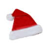 Plush Santa Hats in Red