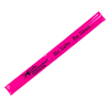Reflective Slap Bands - Non Compliant in Pink