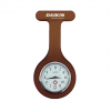 Silicone Fob Watch - T Bone Style in Brown