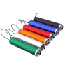 Torch Keyring with Light Up Logo in Orange