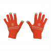 Touchscreen Gloves in Orange