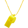Whistle with Neck Cord in Yellow