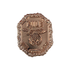 Zinc Alloy Badges in Bronze