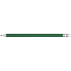 ECO - Recycled Paper Pencil With Eraser (Line Colour Print) in green