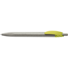 Re-Pen Push Ballpen (Light and Grey) in yellow