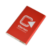 NEW Flat  Power Bank in red