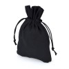 Drawstring Pouch in Black