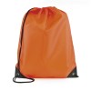 Pegasus Plus Promotional Polyester Drawstring Bag in Amber