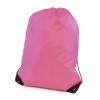 Pegasus Plus Promotional Polyester Drawstring Bag in Light Pink