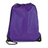 Pegasus Plus Promotional Polyester Drawstring Bag in Purple