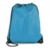 Pegasus Plus Promotional Polyester Drawstring Bag in Turquoise