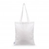 BUDGET RECYCLED 4OZ ORGANIC COTTON SHOPPER in White