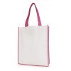 Large Contrast Shopper in Pink