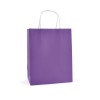 Brunswick Medium Coloured Paper Bag in Purple