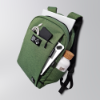 KAITO THREE PEAKS® GBR RECYCLED 600D RPET BACKPACK in Light Green