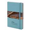Classic Large Hard Cover Notebook - Ruled in blue-c