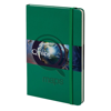 Classic Large Hard Cover Notebook - Ruled in green