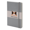 Classic Large Hard Cover Notebook - Ruled in grey