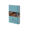 Classic Large Hard Cover Notebook - Ruled in reef-blue