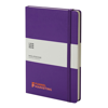 Classic Large Hard Cover Notebook - Ruled in violet