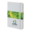Classic Large Hard Cover Notebook - Ruled in white