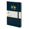 Classic Large Hard Cover Notebook - Square in dark-blue