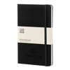 Classic Large Hard Cover Notebook - Plain in black