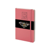 Classic Large Hard Cover Notebook - Plain in daisy-pink