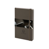 Classic Large Hard Cover Notebook - Plain in earth-brown