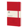Classic Large Hard Cover Notebook - Plain in red
