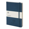 Classic Extra Large Hard Cover Notebook - Ruled in sapphire-blue