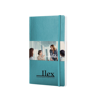Classic Soft Cover Notebook - Ruled (Large) in reef-blue